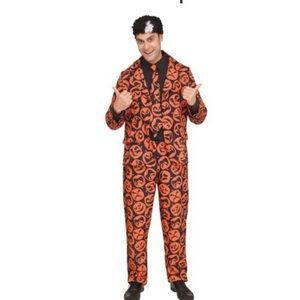 New in Bag, SNL DAVID S. PUMPKINS costume with wig